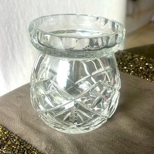 Waterford Crystal Condiment jam honey Jar Vintage Circa 1970's. 3” x 4”